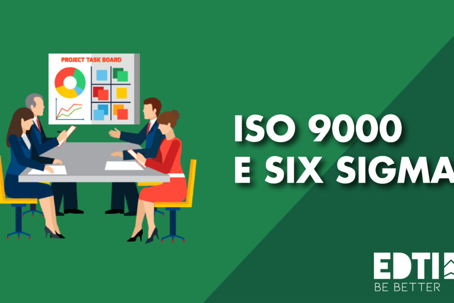 Capa do eBook gratuito sobre ISO 9000 e Six Sigma - Melhore a gestão da qualidade e otimize processos empresariais com metodologias eficazes.